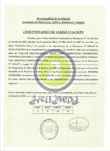 Habilitacion Municipal